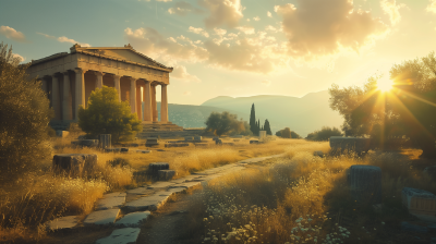 Ancient Greece Landscape