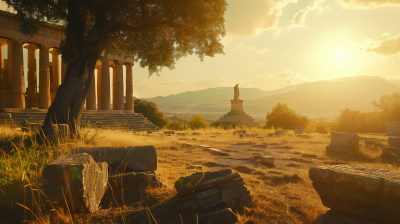 Ancient Greece Landscape