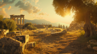 Ancient Greek Landscape