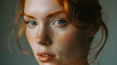 Ginger Woman Portrait