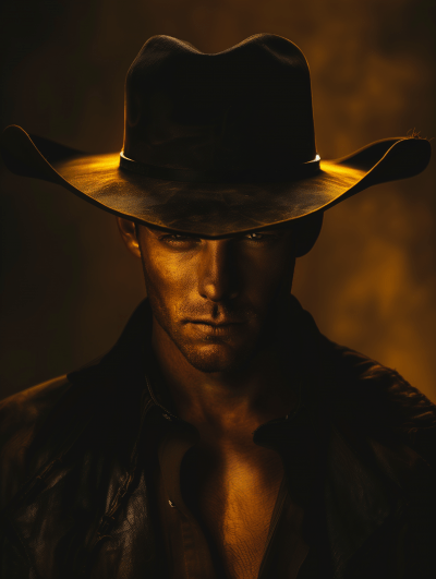 Cowboy Hero Portrait