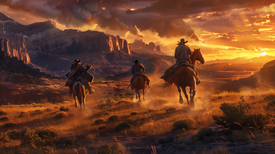 Far West Sunset Chase
