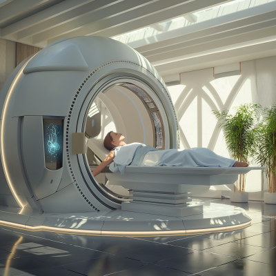 Futuristic Medical Scanner