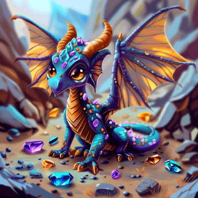 Jewel-Encrusted Dragon