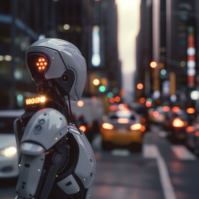 Robot Regulating Traffic