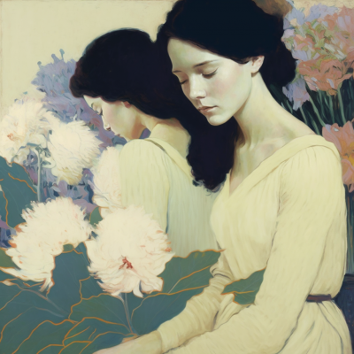 Women with Flowers