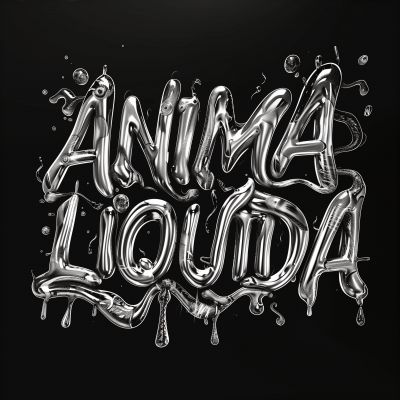 Liquid Metal Logo Design