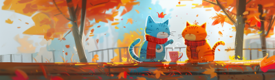 Autumn Cats