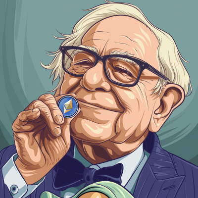 Warren Buffett Vector Art Animation