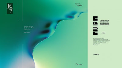 Abstract Green-Toned Graphic Design