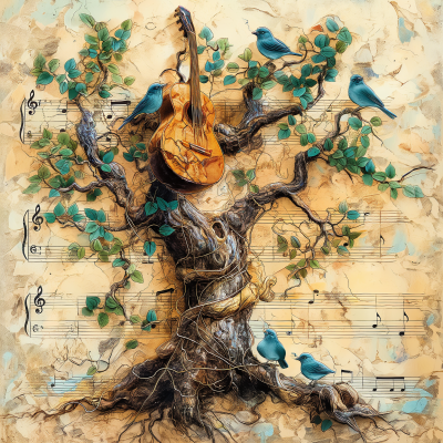 Musical Tree Surrealism
