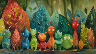 Whimsical Forest Creatures