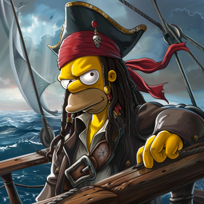 Pirate Simpson