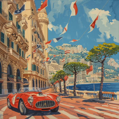 Vintage Monaco Summer Vibes