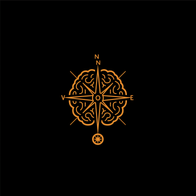 Brain and Compass Logo