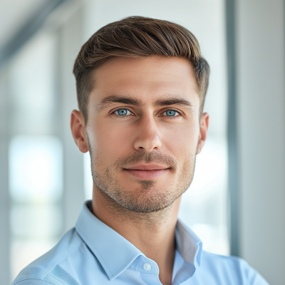 Young Professional Man Profile Photo