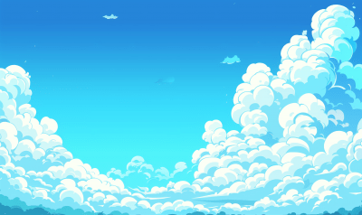 Whimsical Sky Background