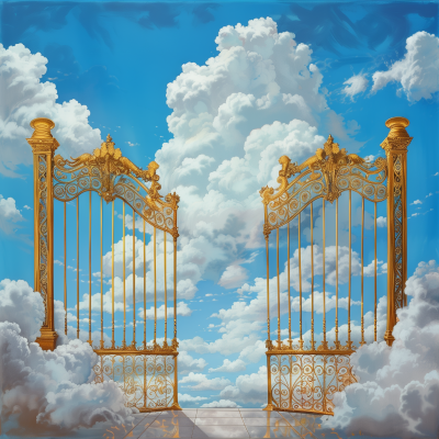 Golden Gates to Surreal Sky