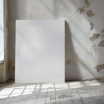 White Drywall Photography Background
