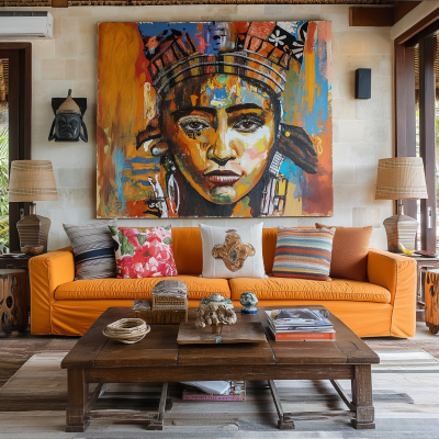 Vibrant Living Room