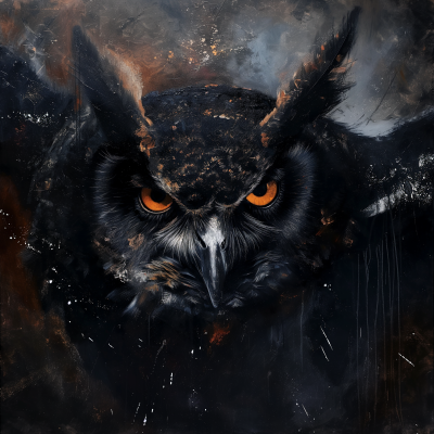Dark Owl Mural