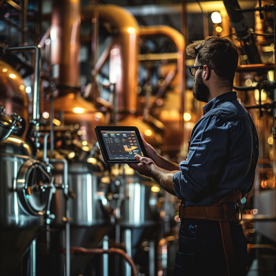 Digital Control in Distillery