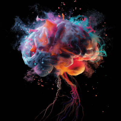 Abstract Human Brain Expansion