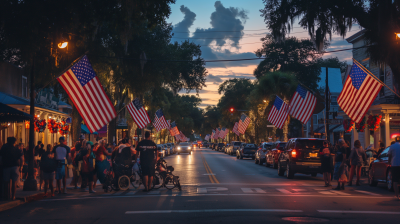 4th of July Festival in Downtown Deland, Florida
