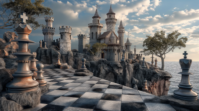Majestic Chess Castle