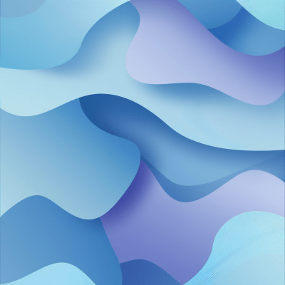 Blue and Purple Wavy Background