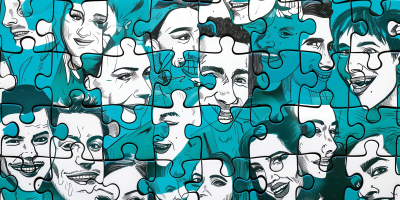 Diverse Human Faces Jigsaw Puzzle