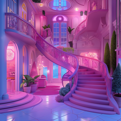 Fantasy-inspired Luxurious Interior