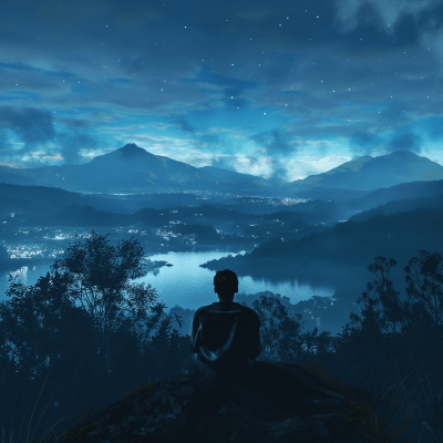 Mysterious Night Scene Avatar