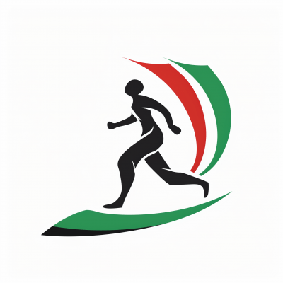 Minimalistic Walkathon Logo