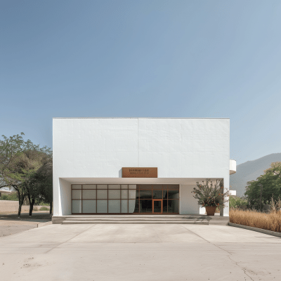 White Sports Center Building in México