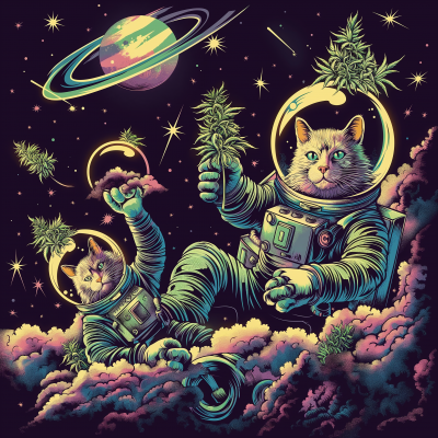Space Cats and Plants