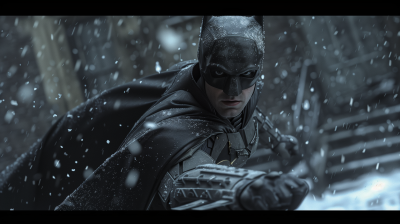 Snowy Batman