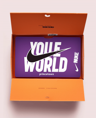 Nike Shoebox Display