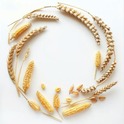 Circle of Wheat and Corn