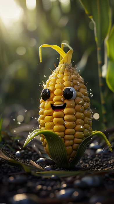 Charismatic Smiling Corn