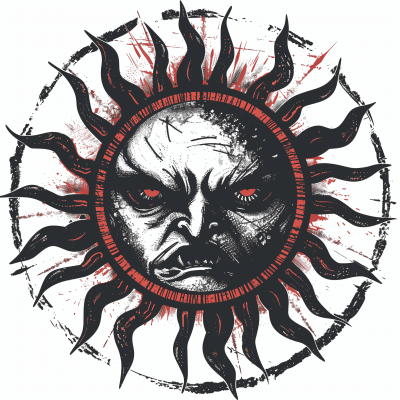 Angry Sun Logo