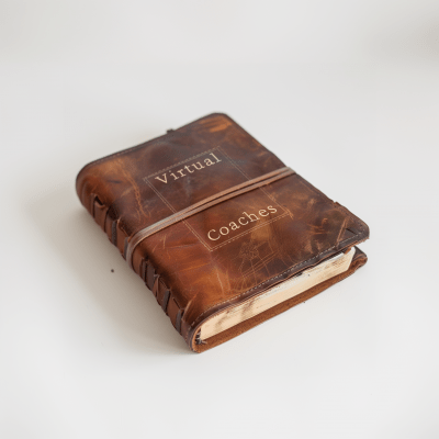 Aged Leather-bound Book