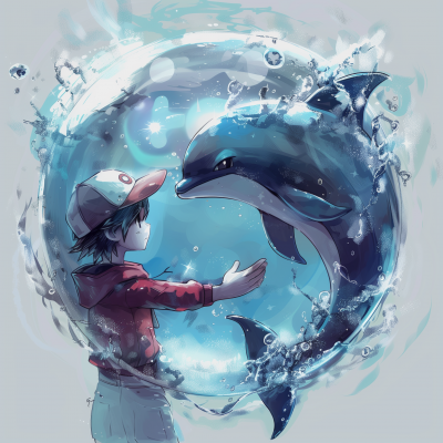 Magical Encounter with a Dolphin