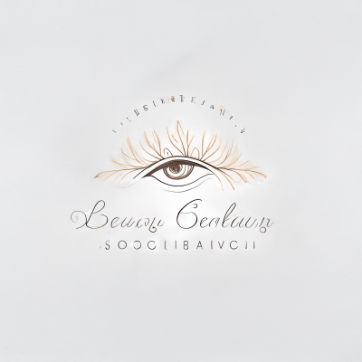 Beauty Eyebrow and Eyelash Specialist Logo Design
