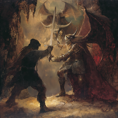 Knight Battle in Mystical Cave