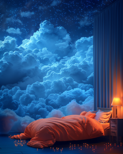 Starry Night Bedroom