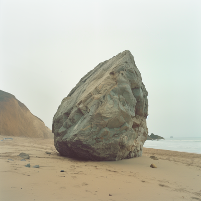 Giant Rock on the Beach