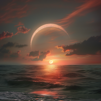 Mystical Moonrise