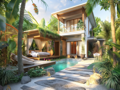 Tropical Luxury Villa with Private Pool