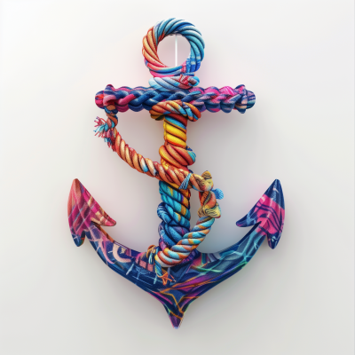 Colorful Anchor Illustration